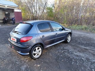 2005 Peugeot 206, синий, 199000 рублей, вид 4