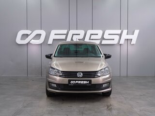 2019 Volkswagen Polo V Рестайлинг, бежевый, 1299000 рублей, вид 3