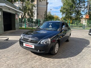 2008 Lada (ВАЗ) Priora I, чёрный, 320000 рублей, вид 1