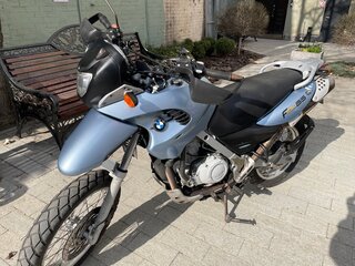 2001 BMW F 650 GS, синий, 310000 рублей, вид 3