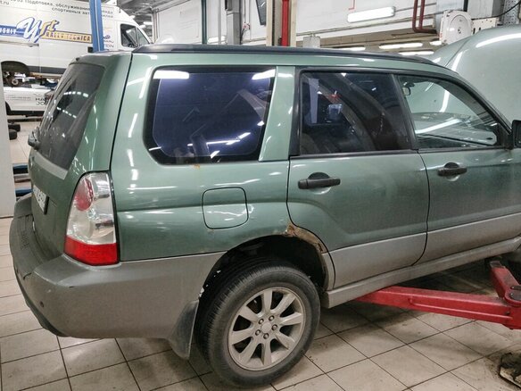 2007 Subaru Forester II Рестайлинг, зелёный, 790000 рублей - вид 1