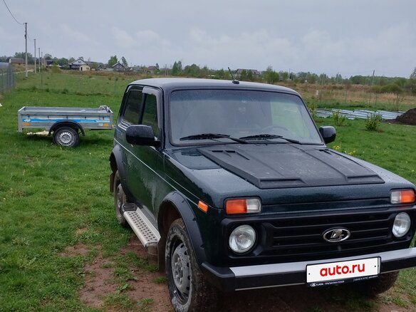 2024 Lada (ВАЗ) Niva Legend I, зелёный - вид 8