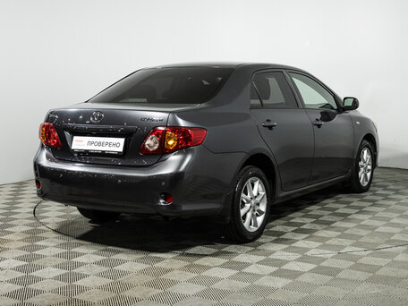 2008 Toyota Corolla AMT X (E140, E150), серый, 749585 рублей, вид 5