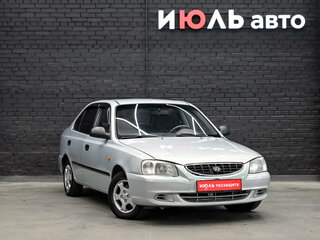 2008 Hyundai Accent ТагАЗ II, серый, 420000 рублей, вид 3