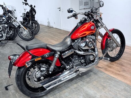 2012 Harley-Davidson Dyna Wide Glide, красный, 1100000 рублей, вид 3