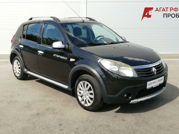 2012 Renault Sandero Stepway I, чёрный