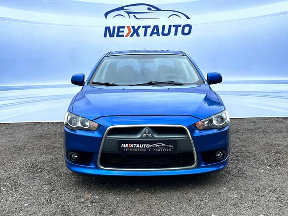 2011 Mitsubishi Lancer X Рестайлинг, синий, 657000 рублей - вид 7
