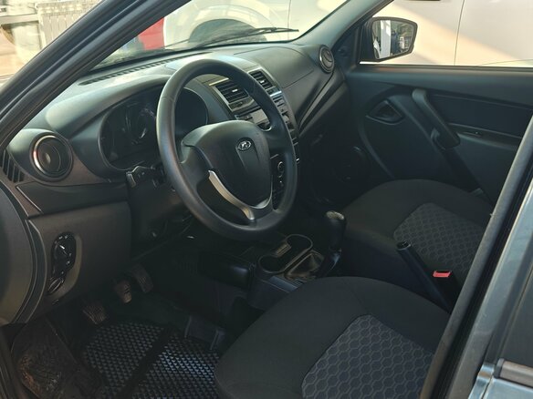 2021 Lada (ВАЗ) Granta I Рестайлинг, серый, 719000 рублей - вид 8