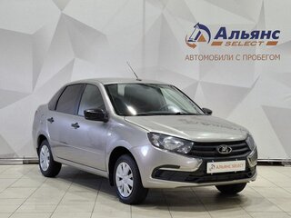 2020 Lada (ВАЗ) Granta I Рестайлинг, серый, 560000 рублей, вид 1