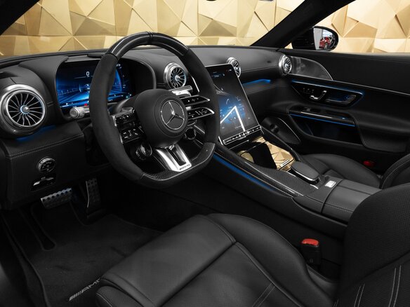 2023 Mercedes-Benz SL-Класс AMG 63 AMG IV (R232), серый - вид 10