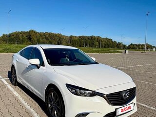 2015 Mazda 6 III (GJ) Рестайлинг, белый, 1870000 рублей, вид 2