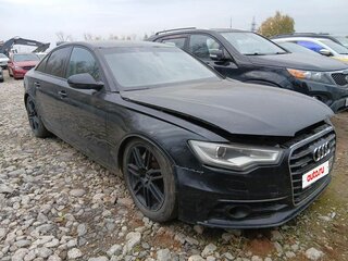 2013 Audi A6 IV (C7), чёрный, 750000 рублей, вид 3