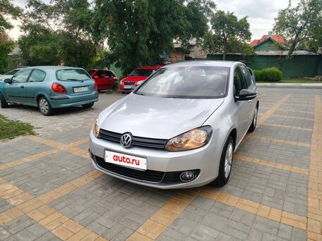 2012 Volkswagen Golf VI, серебристый, 675000 рублей, вид 2