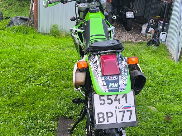 1999 Kawasaki KLX 250, зелёный, 250000 рублей - вид 17
