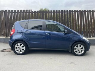 2010 Mercedes-Benz A-Класс 180 II (W169) Рестайлинг, синий, 640000 рублей, вид 4