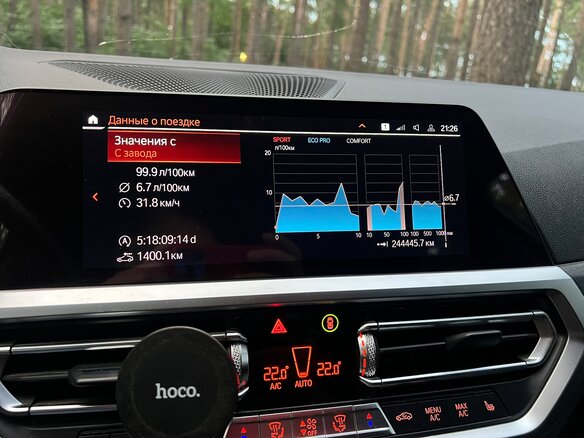 2020 BMW 3 серии 320d xDrive VII (G2x), чёрный, 3300000 рублей - вид 26