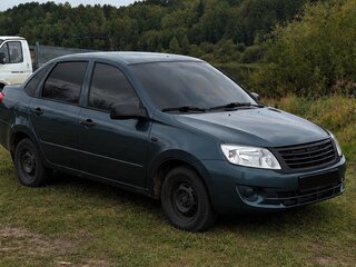 2013 Lada (ВАЗ) Granta I, синий, 469000 рублей, вид 2