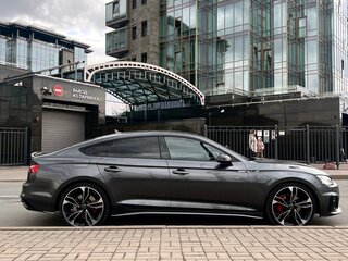 2020 Audi A5 Sportback 45 TDI II (F5) Рестайлинг, серый, 5200000 рублей, вид 4