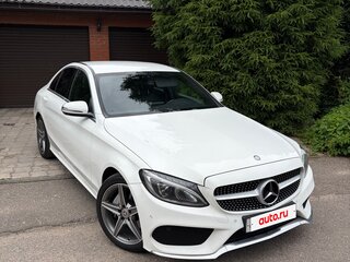 2017 Mercedes-Benz C-Класс 200 9G-TRONIC IV (W205), белый, 2350000 рублей, вид 1