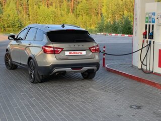 2019 Lada (ВАЗ) Vesta SW Cross I, бежевый, 995000 рублей, вид 3