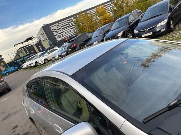 2010 Honda Insight II, серебристый, 350000 рублей - вид 12
