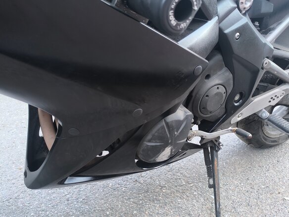 2009 Kawasaki ER-6F (Ninja 650R), чёрный, 470000 рублей - вид 7