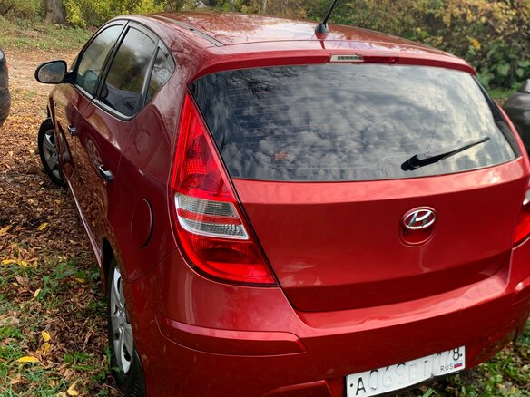 2010 Hyundai i30 I Рестайлинг, красный, 400000 рублей - вид 7