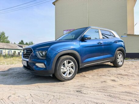 2021 Hyundai Creta II, синий, 2100000 рублей, вид 3