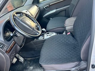 2011 Hyundai Santa Fe II Рестайлинг, серебристый, 1550000 рублей, вид 5