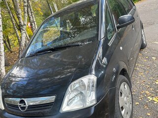 2008 Opel Meriva A Рестайлинг, чёрный, 350000 рублей, вид 3