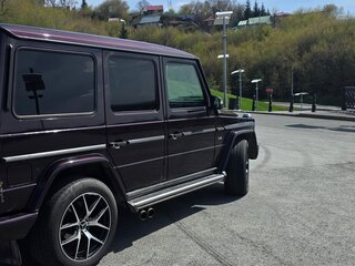 1999 Mercedes-Benz G-Класс 500 Euro 2 II (W463), фиолетовый, 2000000 рублей, вид 2