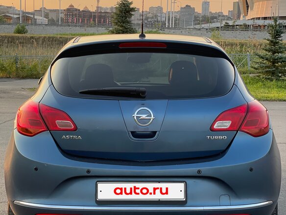 2013 Opel Astra J Рестайлинг, синий - вид 5
