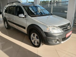 2018 Lada (ВАЗ) Largus Cross I, серебристый, 633000 рублей, вид 2