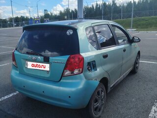 2005 Chevrolet Aveo I, зелёный, 170000 рублей, вид 3
