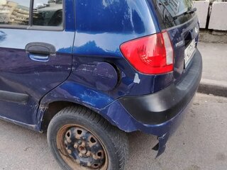 2008 Hyundai Getz I Рестайлинг, синий, 300000 рублей, вид 4