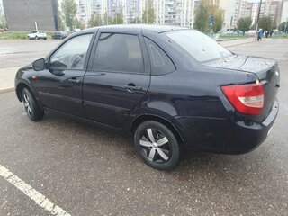 2013 Lada (ВАЗ) Granta I, синий, 295000 рублей, вид 3