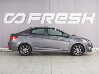 2014 Hyundai Solaris I Рестайлинг, серый, 769000 рублей, вид 5
