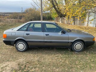 1989 Audi 80 IV (B3), серый, 150000 рублей, вид 3