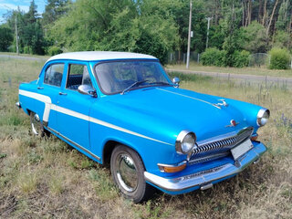 1958 ГАЗ 21 «Волга» 21В, голубой, 1050000 рублей, вид 3