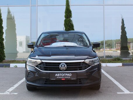 2020 Volkswagen Polo VI, чёрный, 1330000 рублей, вид 2