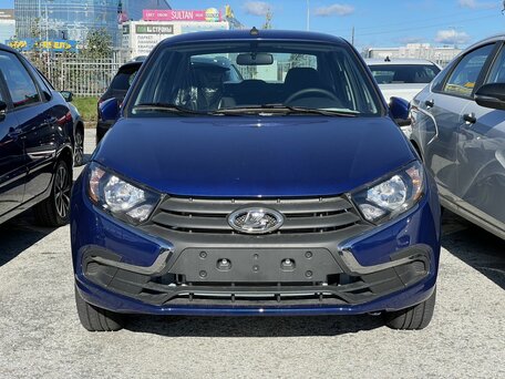 2026 Lada (ВАЗ) Granta I Рестайлинг, синий, 1238000 рублей, вид 2