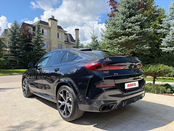 2020 BMW X6 M50d III (G06), чёрный - вид 8