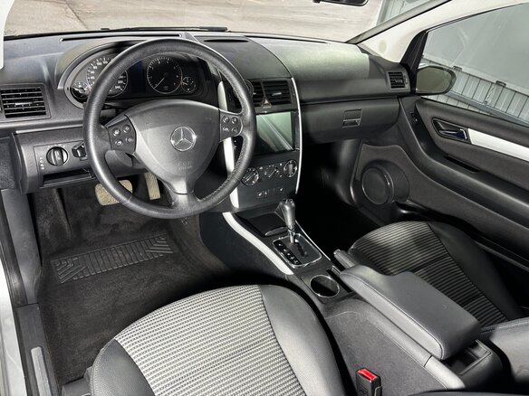 2008 Mercedes-Benz A-Класс 170 II (W169) Рестайлинг, серебристый, 1200000 рублей - вид 17