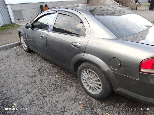 2004 Chrysler Sebring II Рестайлинг, серый, 400000 рублей - вид 8