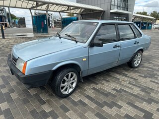 2002 Lada (ВАЗ) 21099, серебристый, 93000 рублей, вид 3