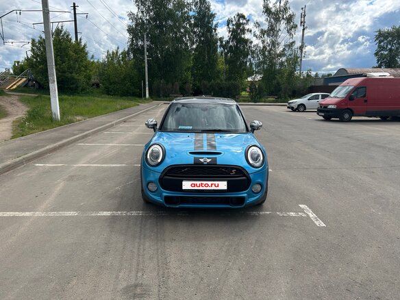 2014 Mini Hatch Cooper S III (F55/F56), голубой, 1550000 рублей - вид 1