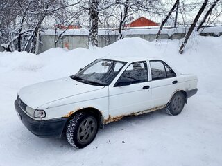 1991 Nissan Sunny B13, белый, 105000 рублей, вид 1