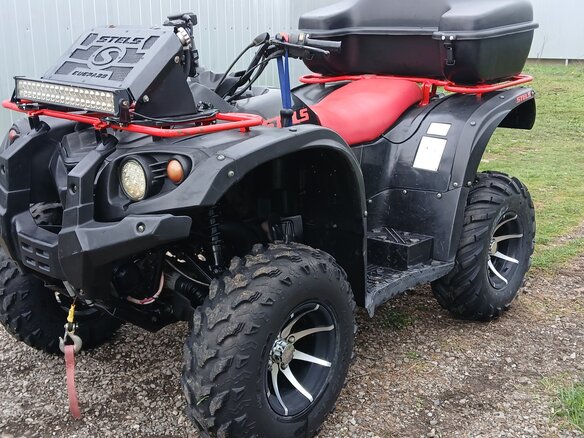 2011 Stels ATV-450, чёрный, 350000 рублей - вид 1