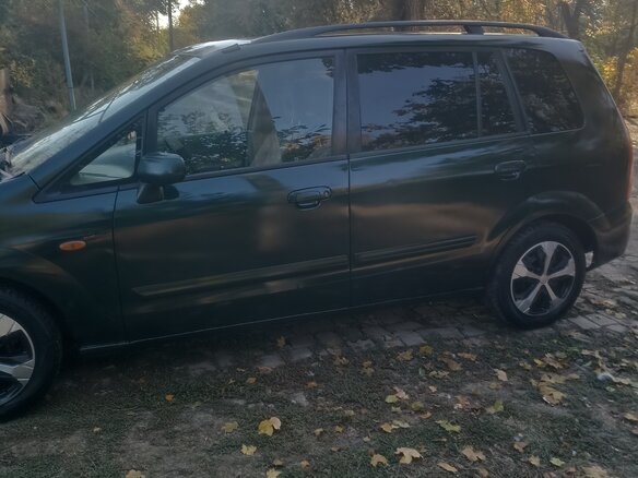 2002 Mazda Premacy I (CP), зелёный - вид 4