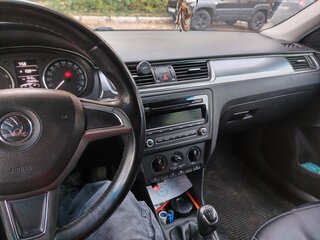 2014 Skoda Rapid I, синий, 550000 рублей, вид 4